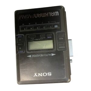 1980s Sony FM AM Walkman without Headphones * Read‎ Description*